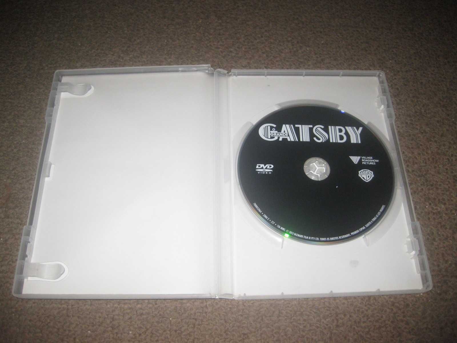 DVD "O Grande Gatsby" com Leonardo DiCaprio