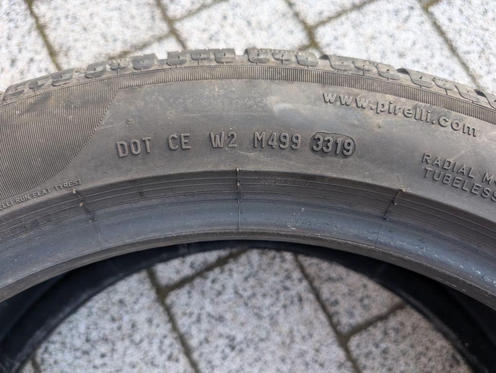 2 opony zimowe Pirelli Sottozero Serie II runflat 245/45/19 garażowane