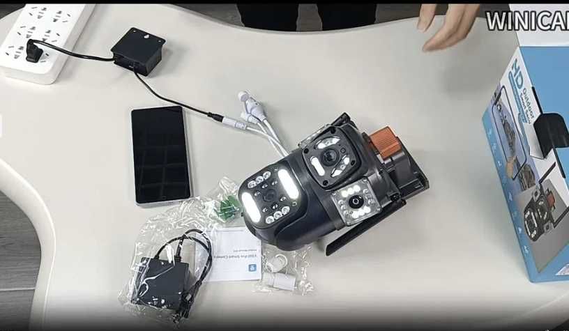 Zewnętrzna Kamera WIFI/8MP-4K/CCTV IP/wykrywanie ruchu