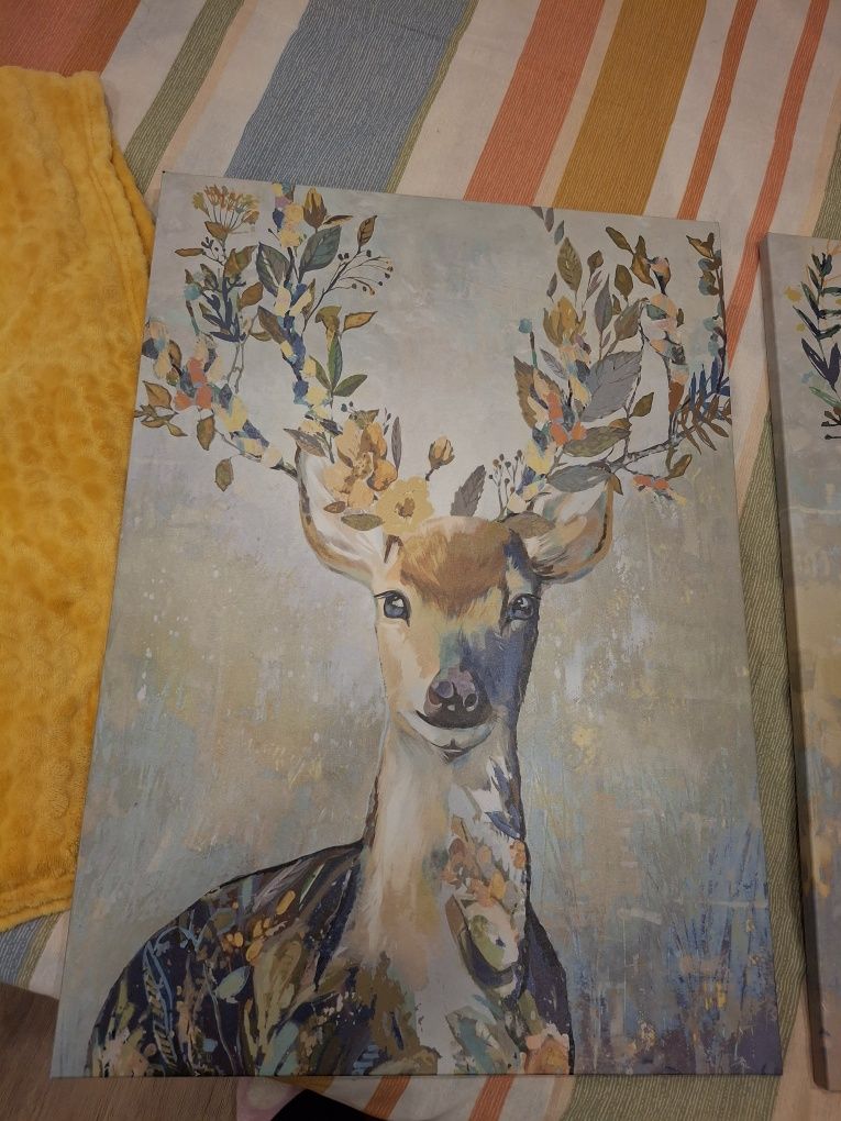 Quadro Tela Renas