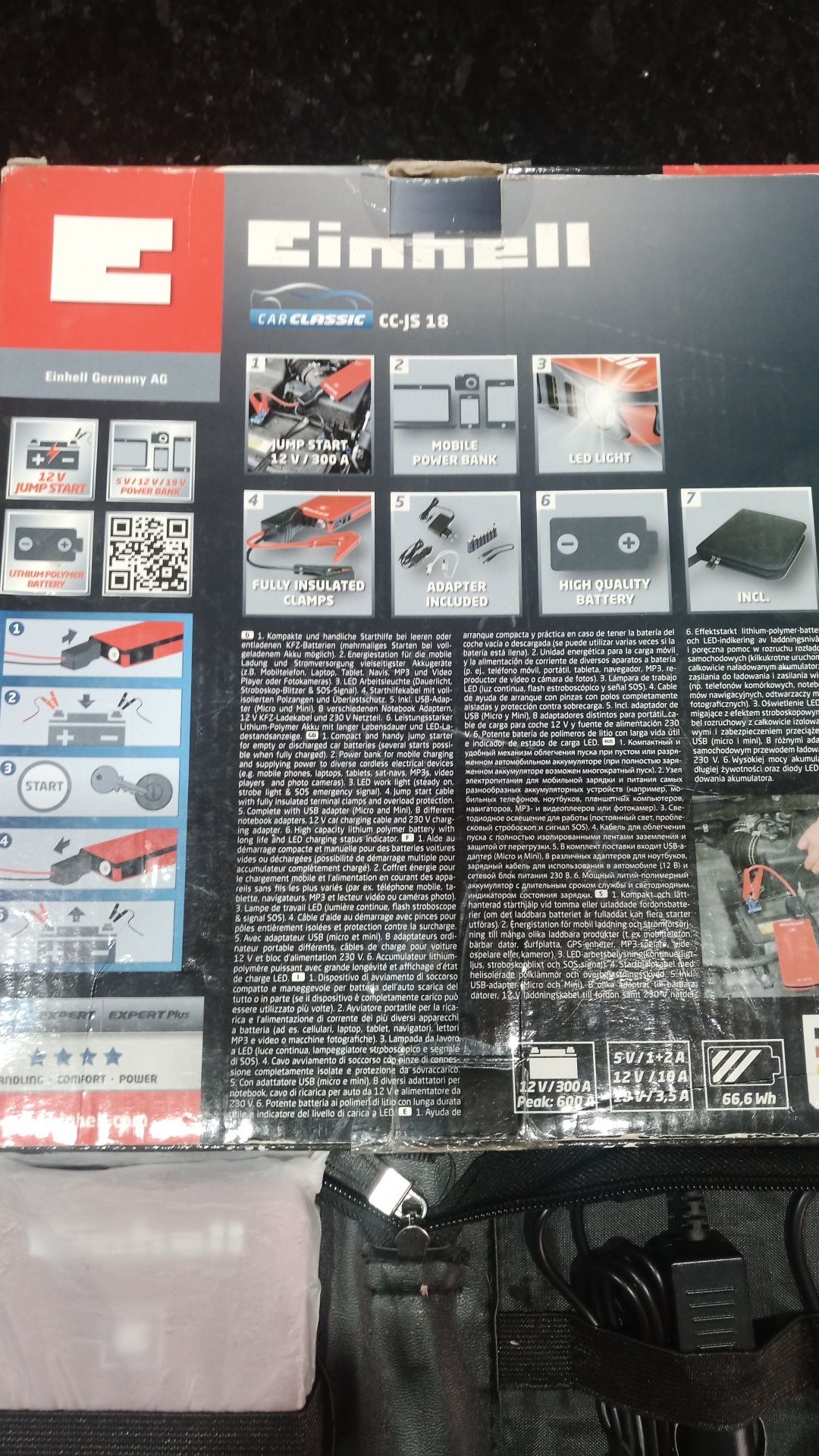 Einhell cc-js 18 Bateria