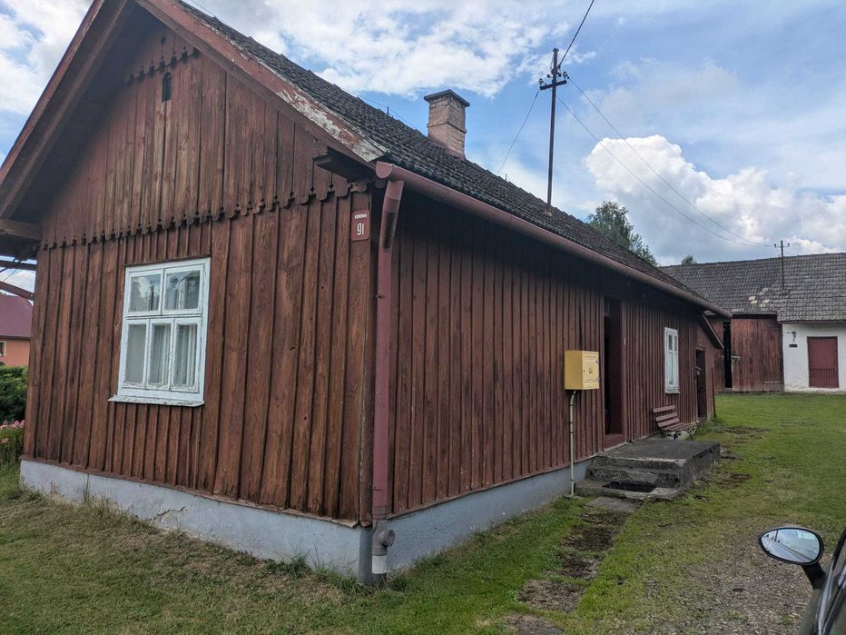 Dom z potencjałem na dużej działce – 80 m2 Kunowa, gmina Skołyszyn