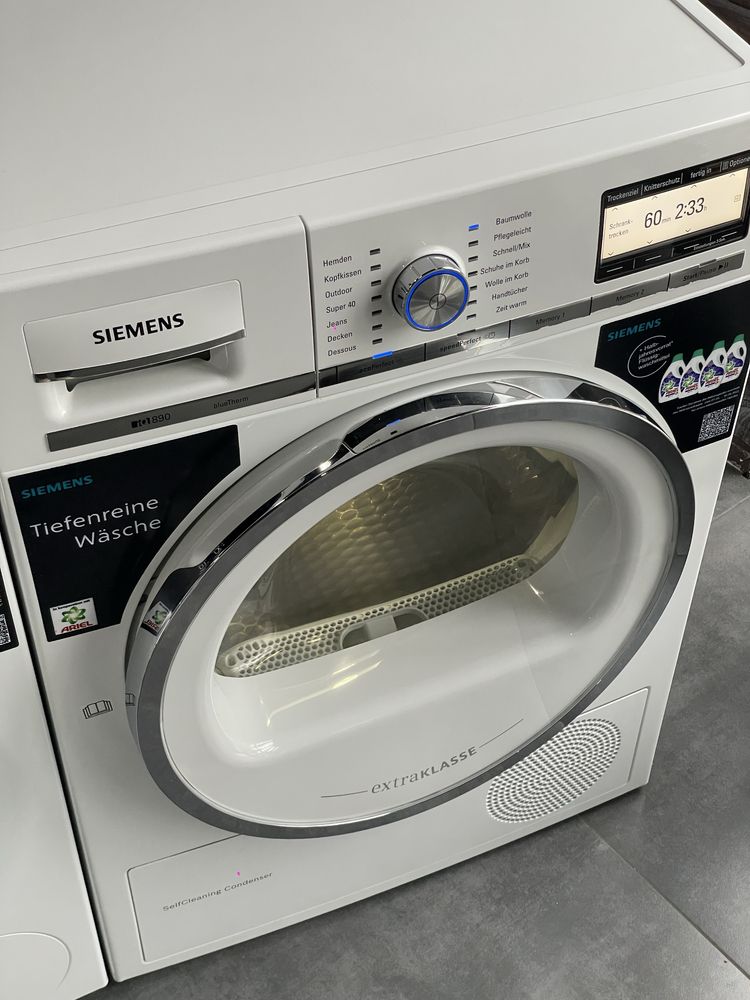 Комплект Siemens iq890!Пральна+Сушильна машина | I-DOS | Germany