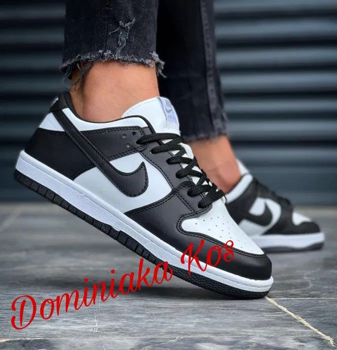 Nike Dunk Low. Rozmiar 40. Czarne i Białe. MUST HAVE