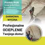 Ocieplanie Pianką PUR,Izolacje Natryskowe, Docieplenie poddasza,stropu