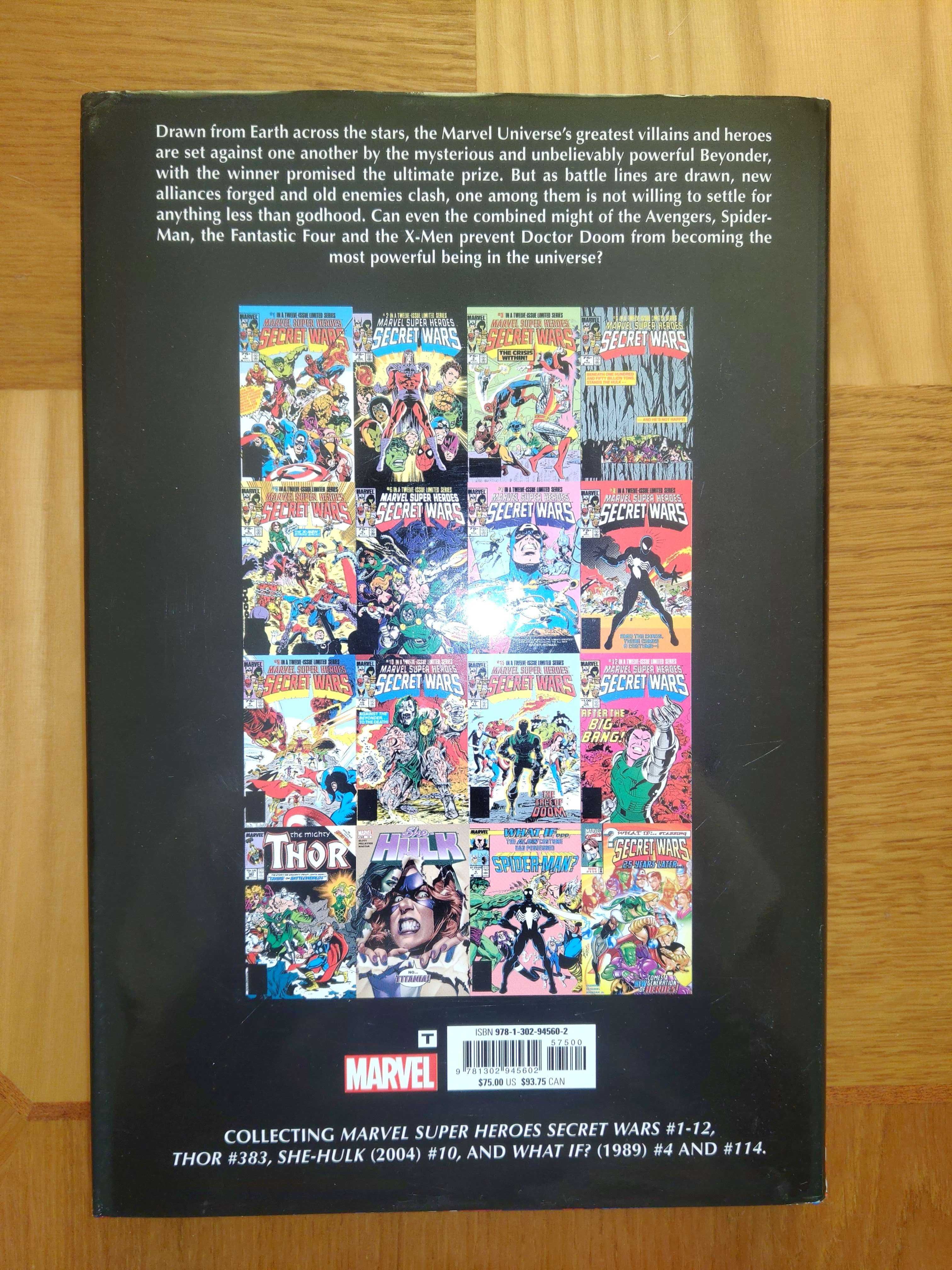 Secret Wars Omnibus  - nowe wydanie - używane - angielski