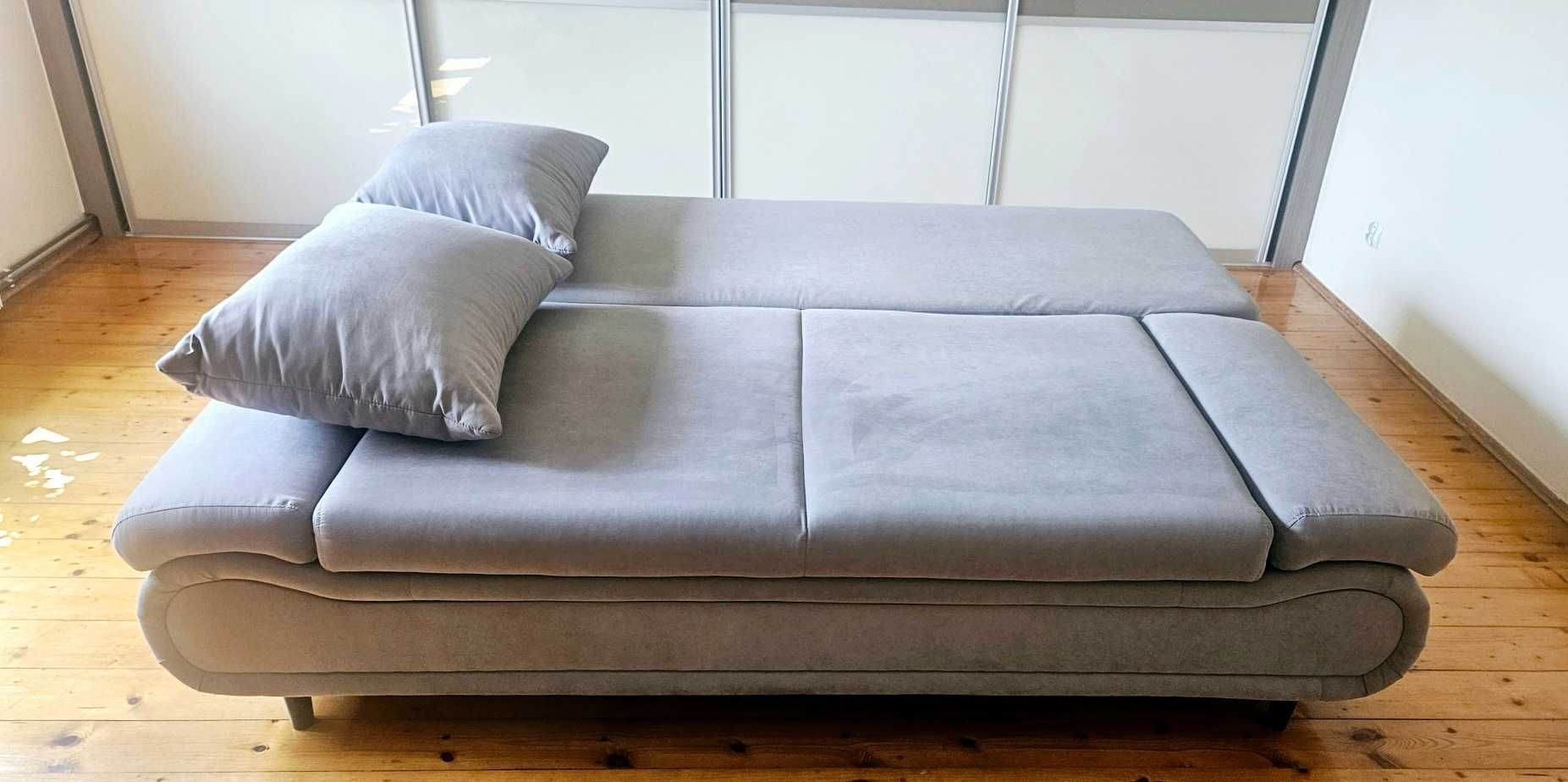 Sofa 100x80 z funkcją spania  * pojemnik na pościel * Spanie 155x210