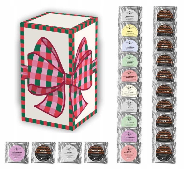 KALENDARZ ADWENTOWY Z KAWĄ I HERBATĄ - 24 różne smaki od cupandyou.pl