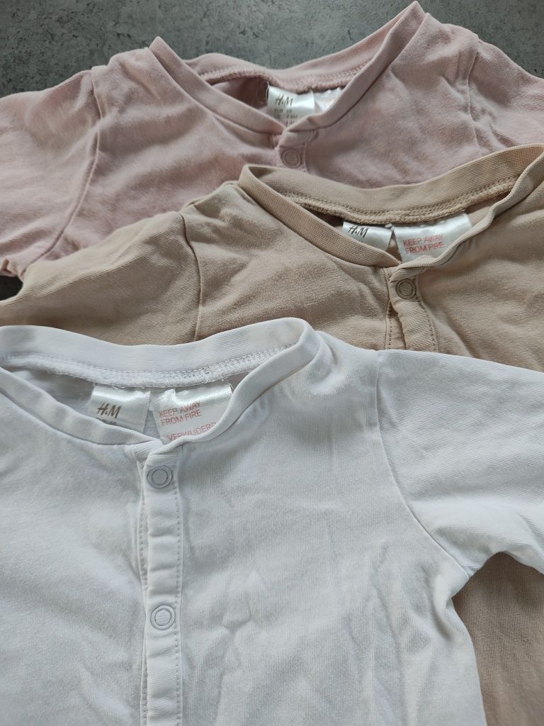 Piżamki śpioszki H&M 68