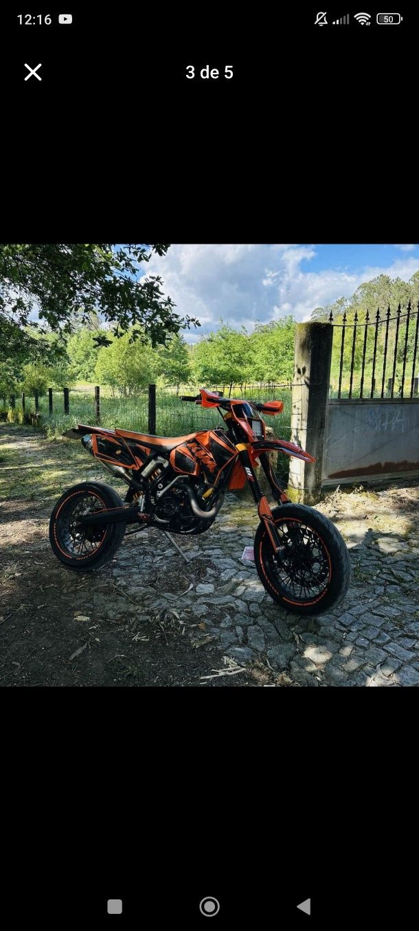 KTM EXC 525 Supermoto
