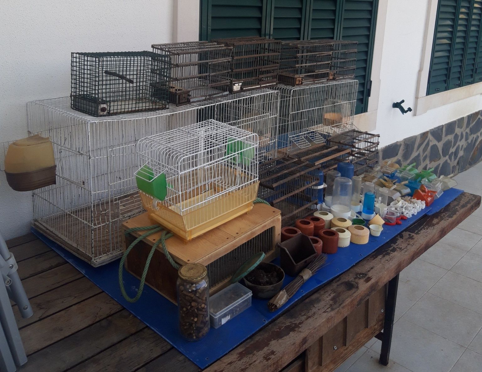 Gaiolas para pássaros