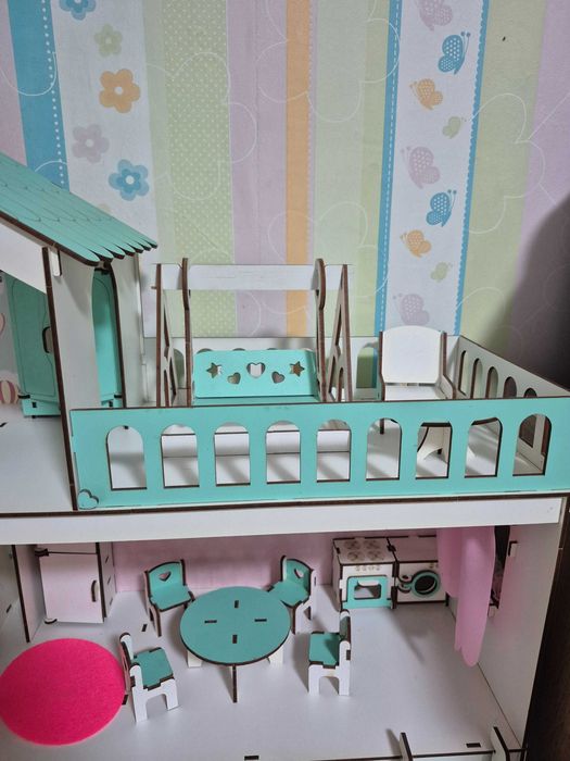 Будинок великий для ляльок ЛОЛ та барби