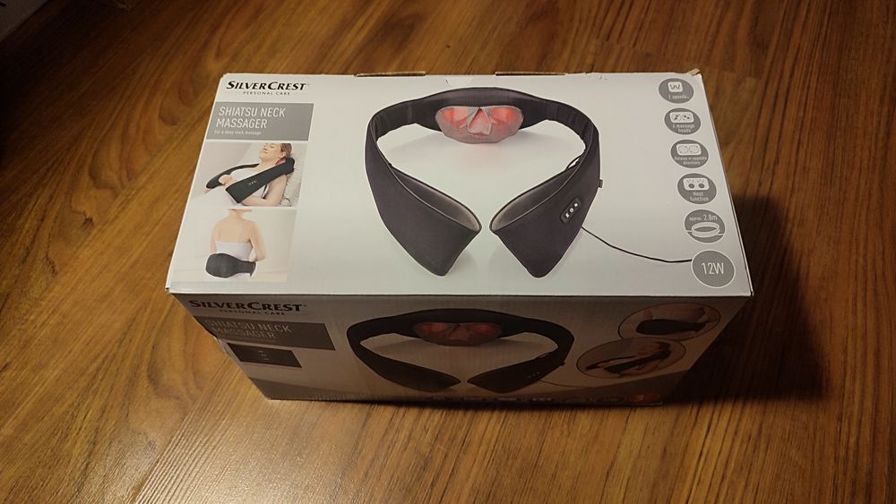 Masażer karku, pleców Shiatsu Silvercrest