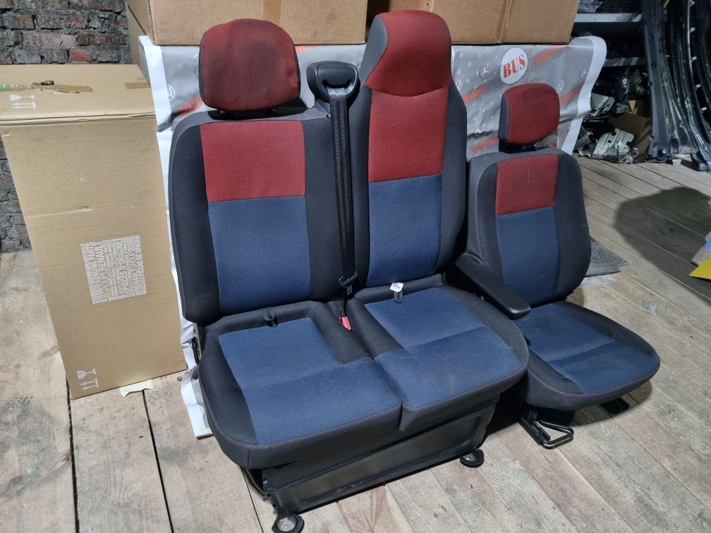 Сидіння двойне пасажира та водія Renault Master 3 Opel Movano
