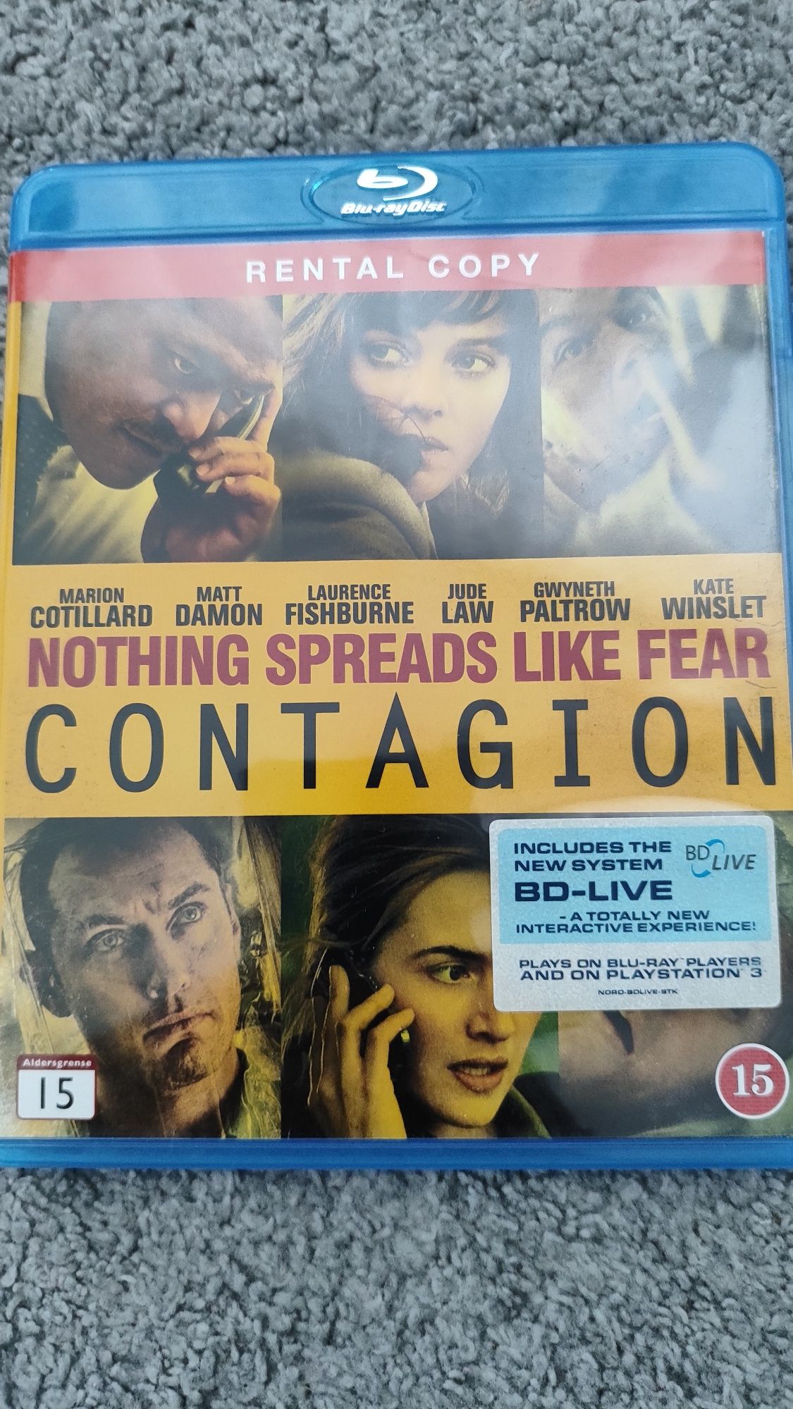 Contagion Epidemia Blu Ray Lektor