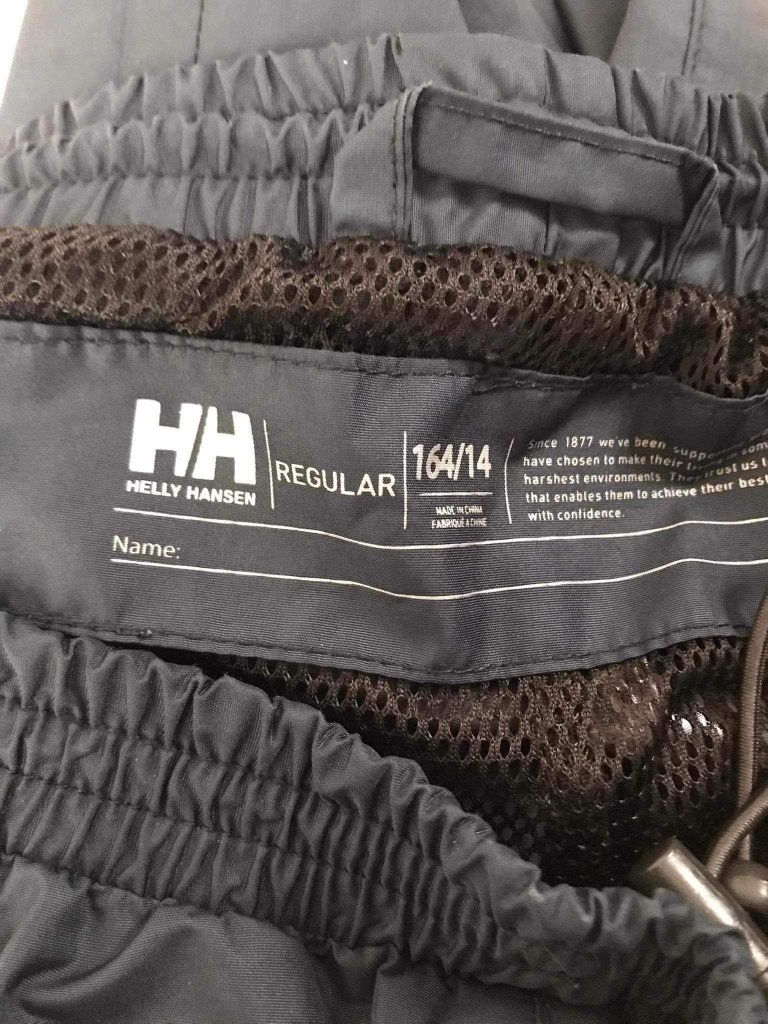 Helly Hansen trekkingowe  spodnie membranowe uniseks dziecięce
rozmiar