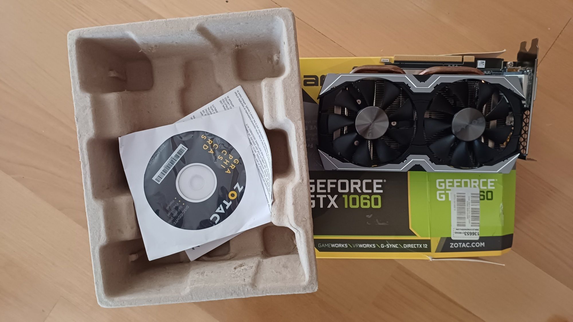 Zotac Gforce GTX 1060 6 GB