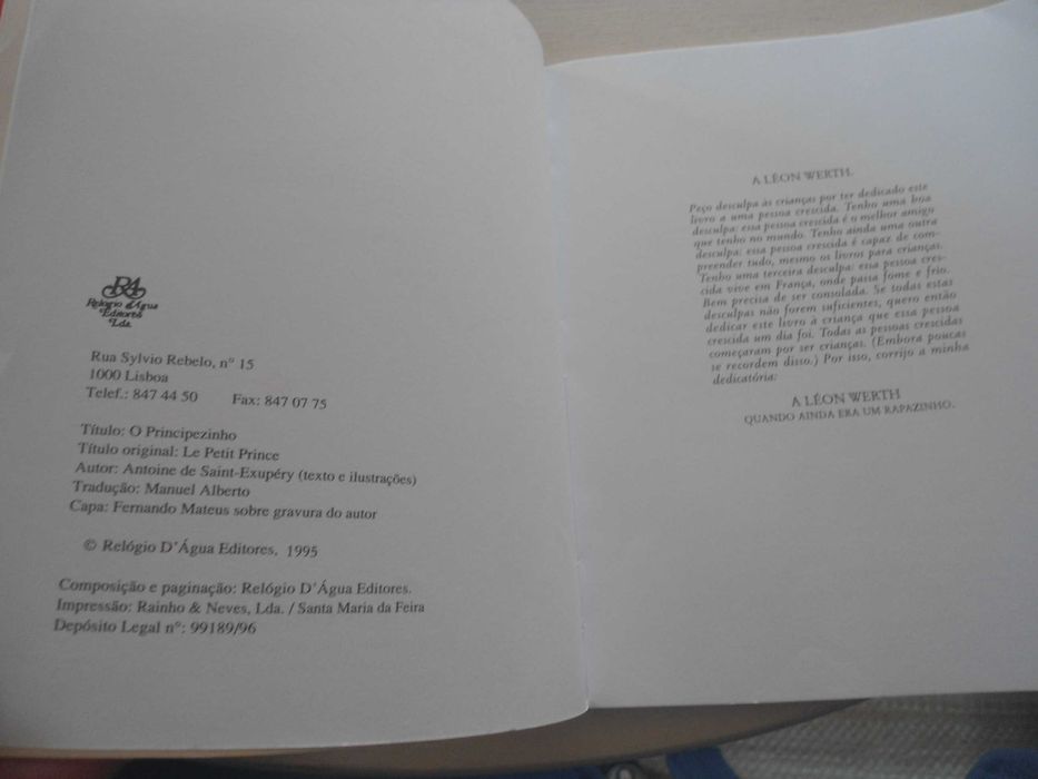 O Principezinho de Antoine de Saint Exupery