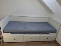 Łóżko Ikea Hemnes 3 szuflady