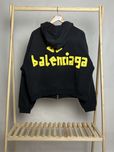 XS-M (обєʼмні) | Зіп-худі/худи Balenciaga Tape Zip Up Hoodie