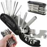 Scyzoryk 16w1 klucze rowerowe multitool zestaw imbusowe ampulowe