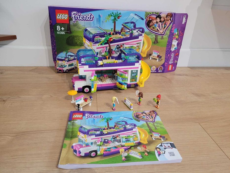 LEGO Friends 41395 Autobus przyjaźni z instrukcją i pudełkiem