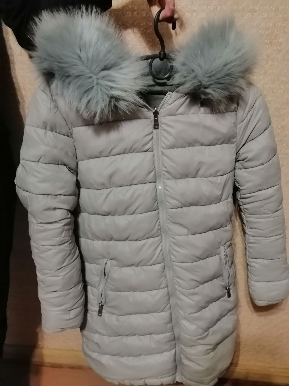 Зимова курточка двух стороння