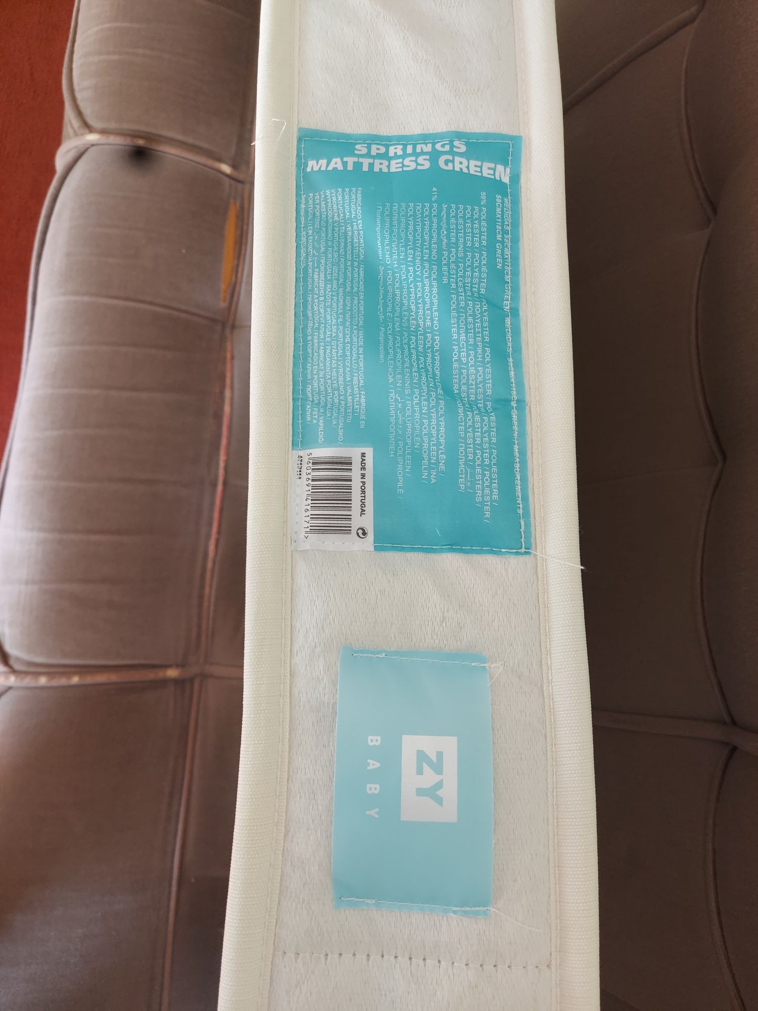 Colchão criança ZIPPY 118x58