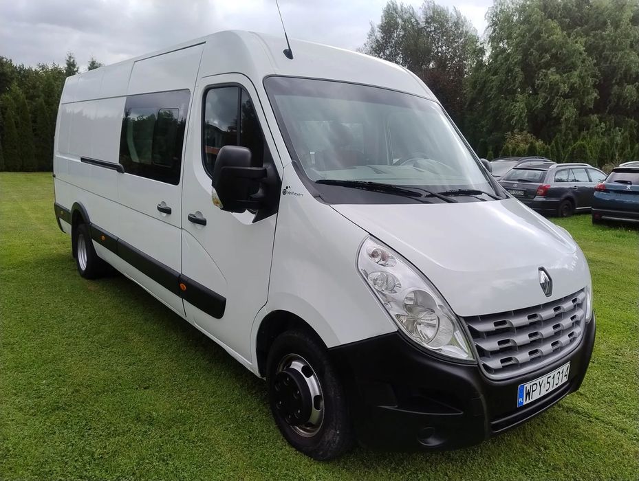 Renault Master  **Klima** L4H2. !!Brygadówka 6 osobowy
