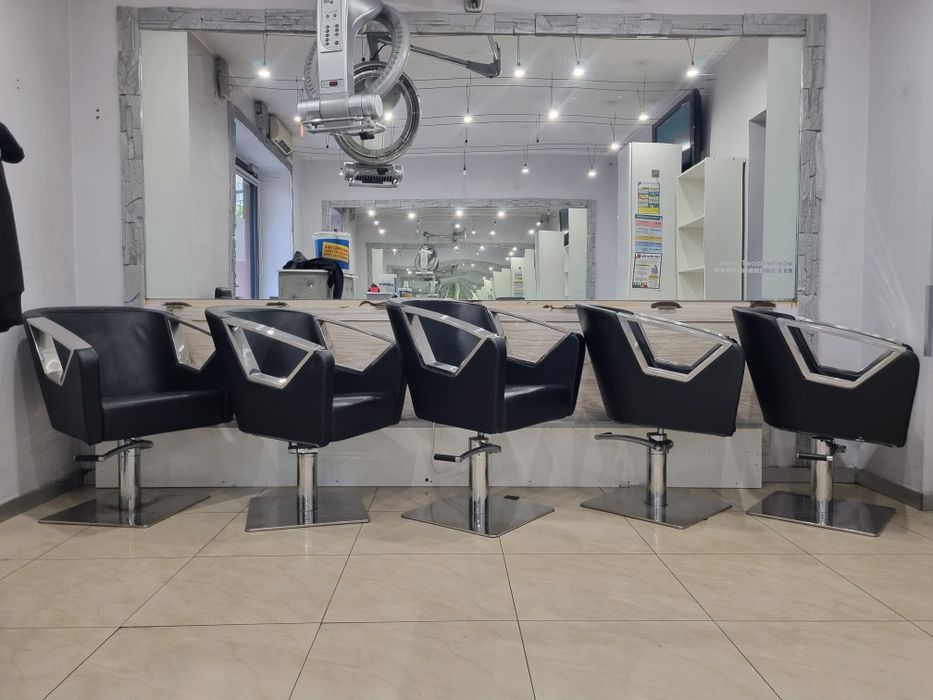 Fotele fryzjerskie 5 szt. Poznan