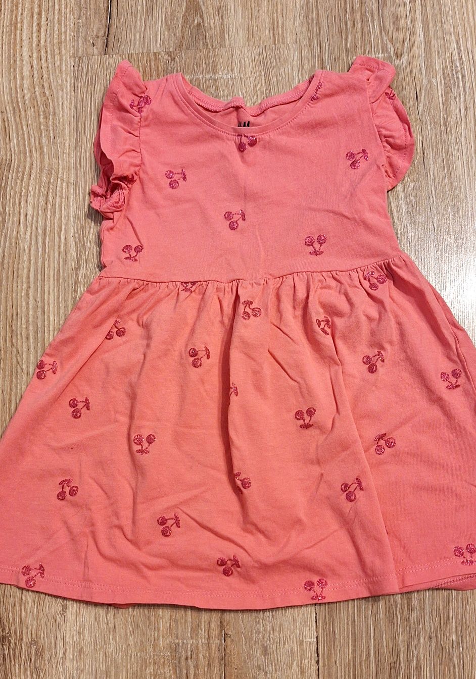 Letnie sukienki H&M r.92, 2 szt.