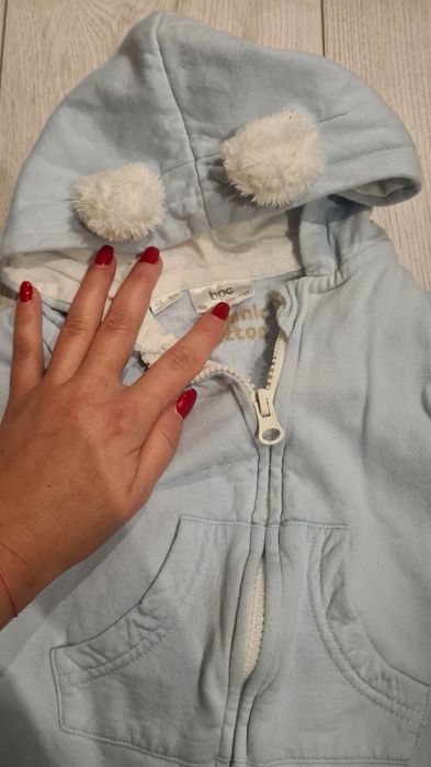 2 reklamówki ubranek dla chlopca 56,62