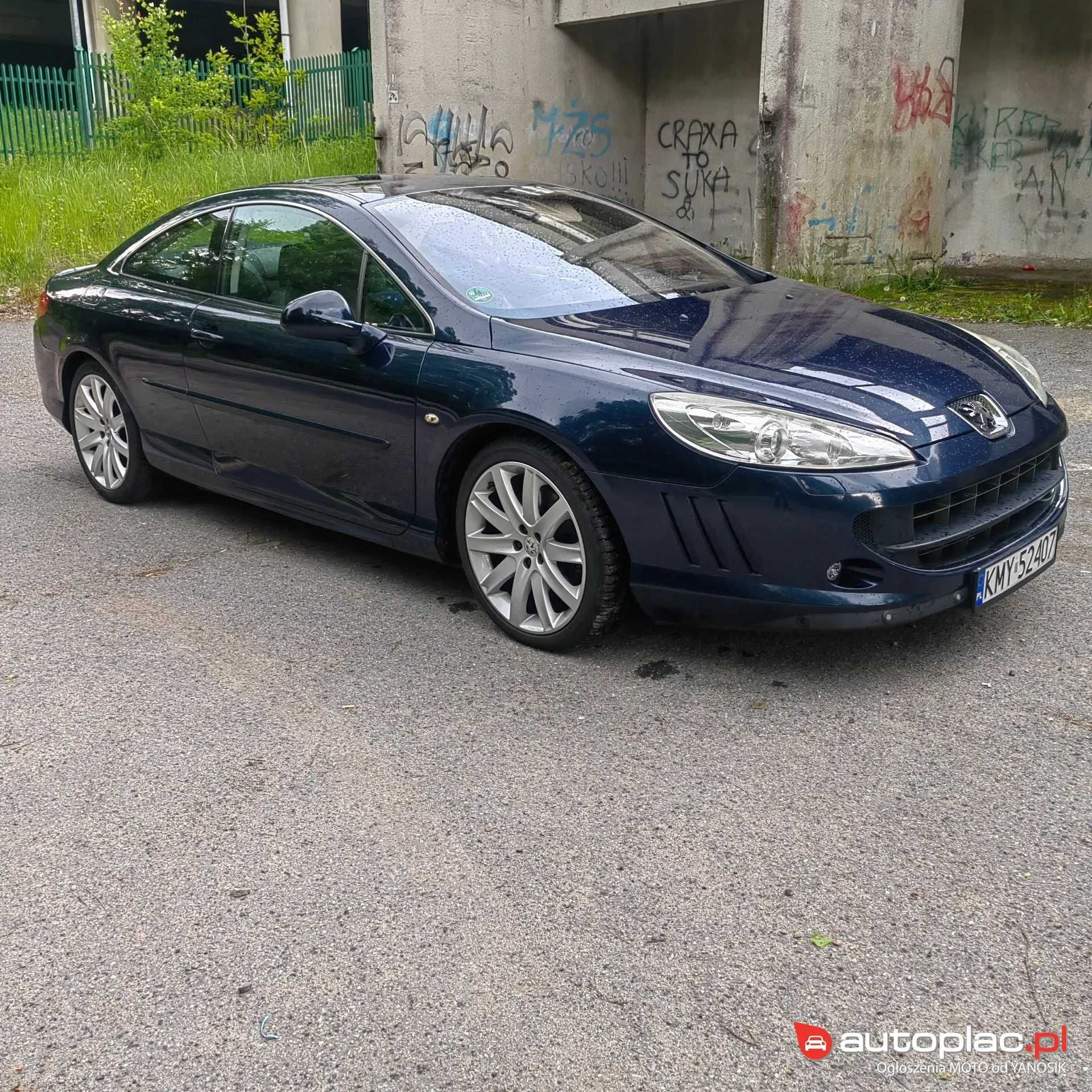 Peugeot 407 3,0 HDi V6 241 KM Webasto, Szyberdach
