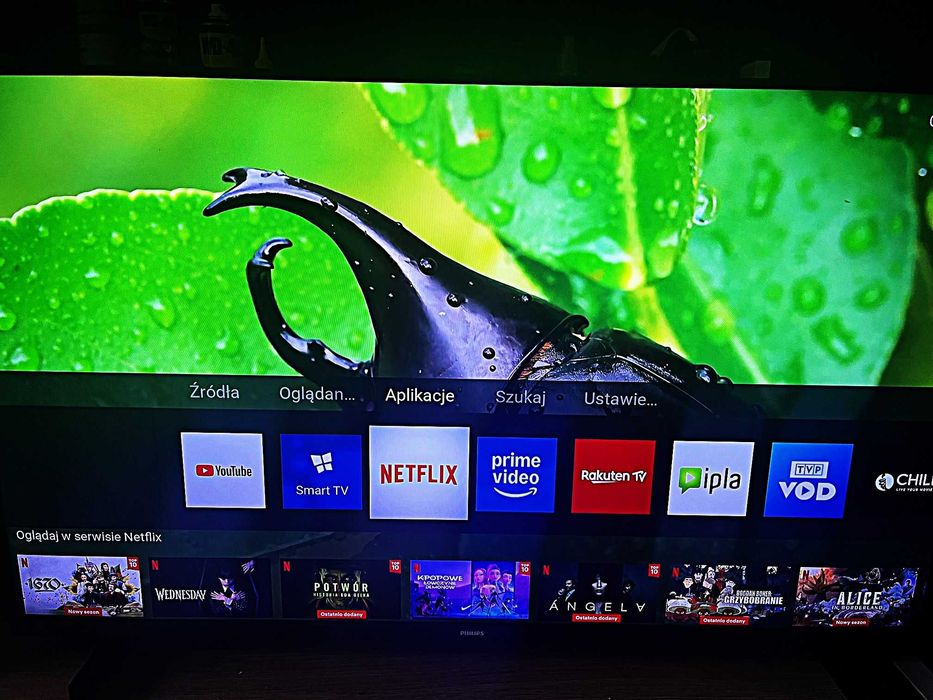 Telewizor 43" SMART 4K Philips 43pus7506/12 + pilot+gwarancja