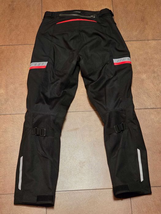 REV’IT! Tornado 3 – spodnie motocyklowe tekstylne, czarne, r.38