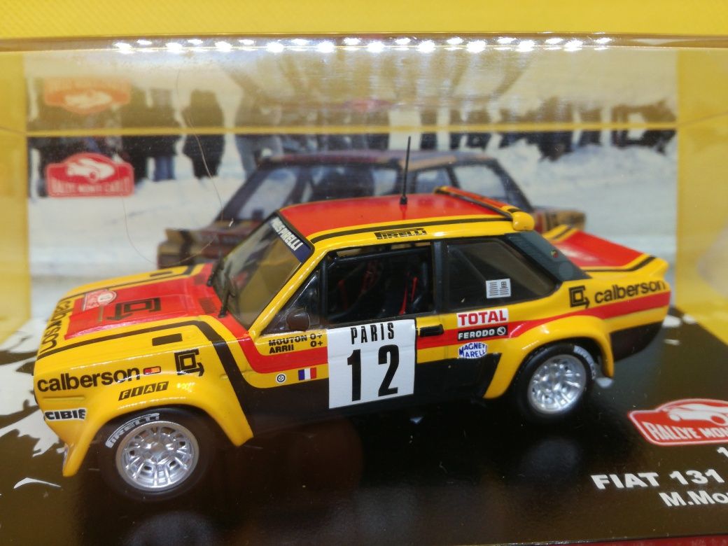 Miniaturas  1/43 Fiat 131 Abarth Rally Monte Carlo 1980 Michele Mouton