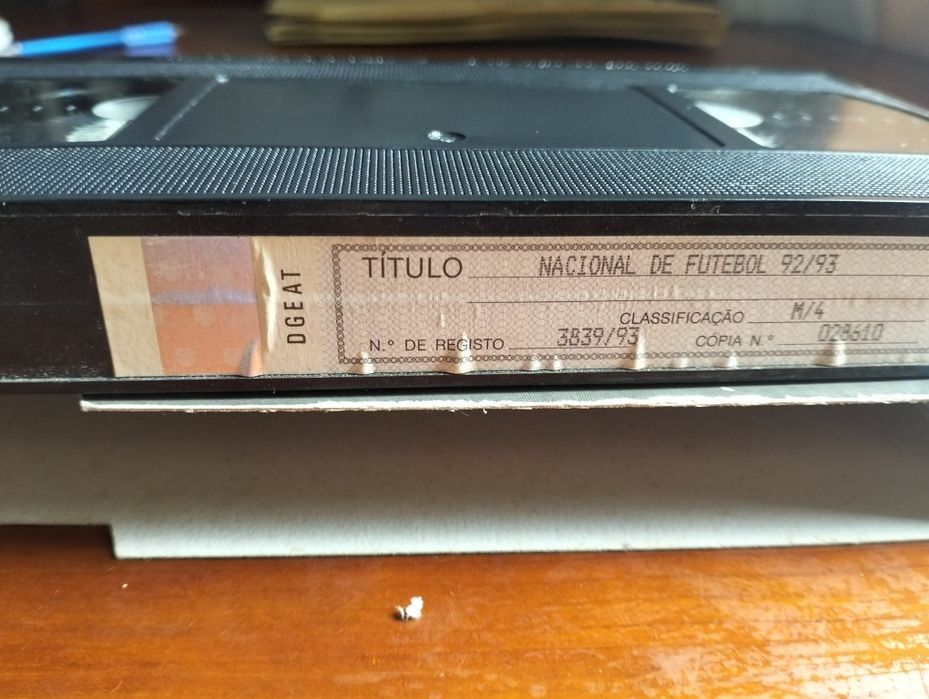 VHS Nacional de Futebol 1992-93