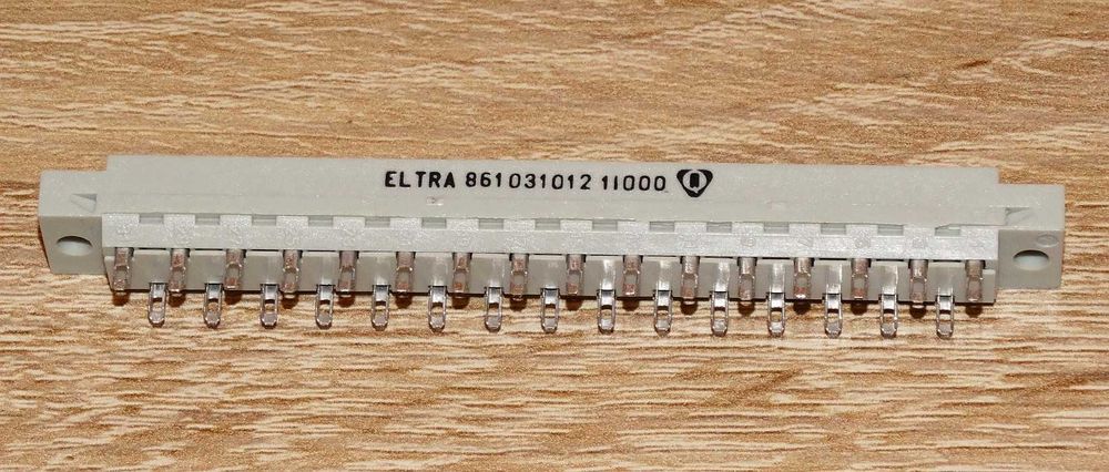 Złącze, gniazdo ELTRA 31 pin, 861 / 03101 / 21 / 1000 ZŁOCONE, Nowe