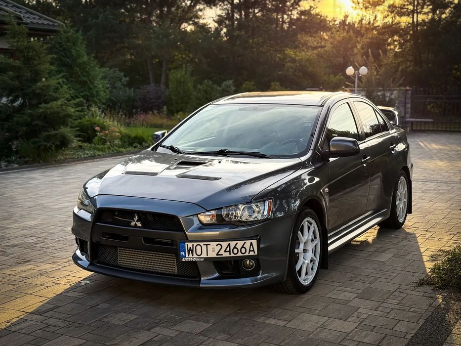 Mitsubishi Lancer Evolution bez rdzy, doinwestowany