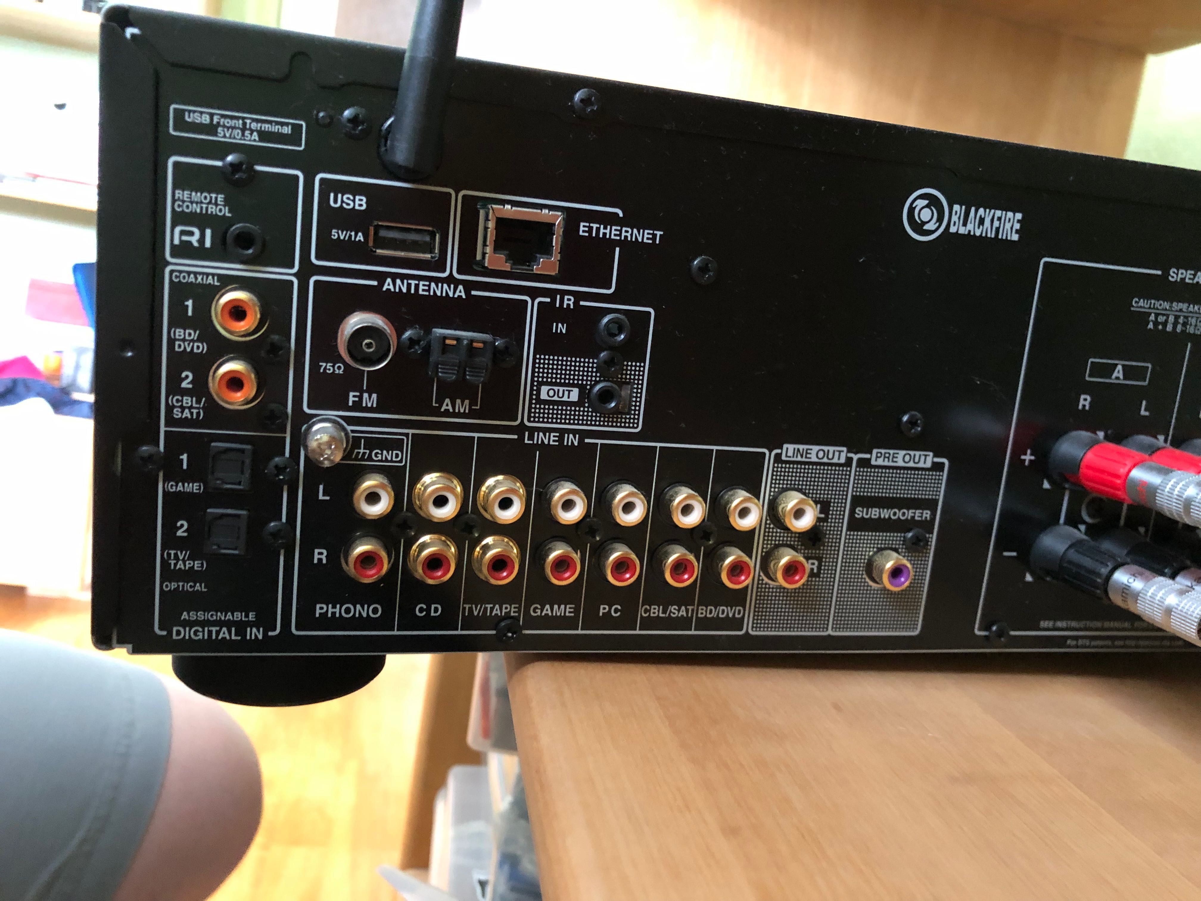 Zestaw stereo amplituner ONKYO TX-8250 i kolumny POLK ES50