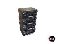 4 sztuki PELI 1450 (37x26x15) pusta / black Pelican walizka, FAKTURA