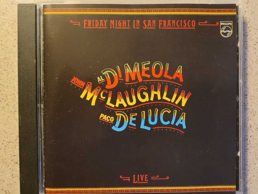 CD Al DiMeola,J.McLauglin,P.De Lucia Friday Night In SF Germany