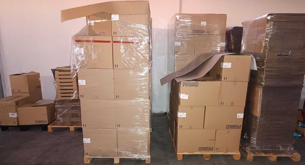 Cuvetes + caixas + cantoneiras