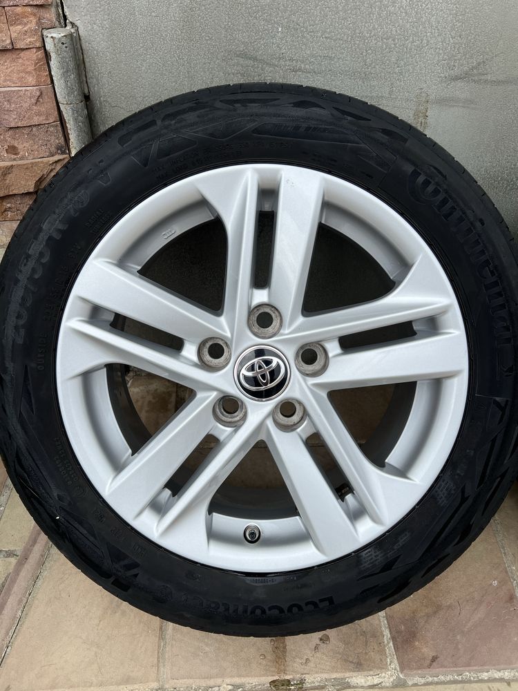 Диски Toyota Corolla Avensis шини Continental 205/55 r16