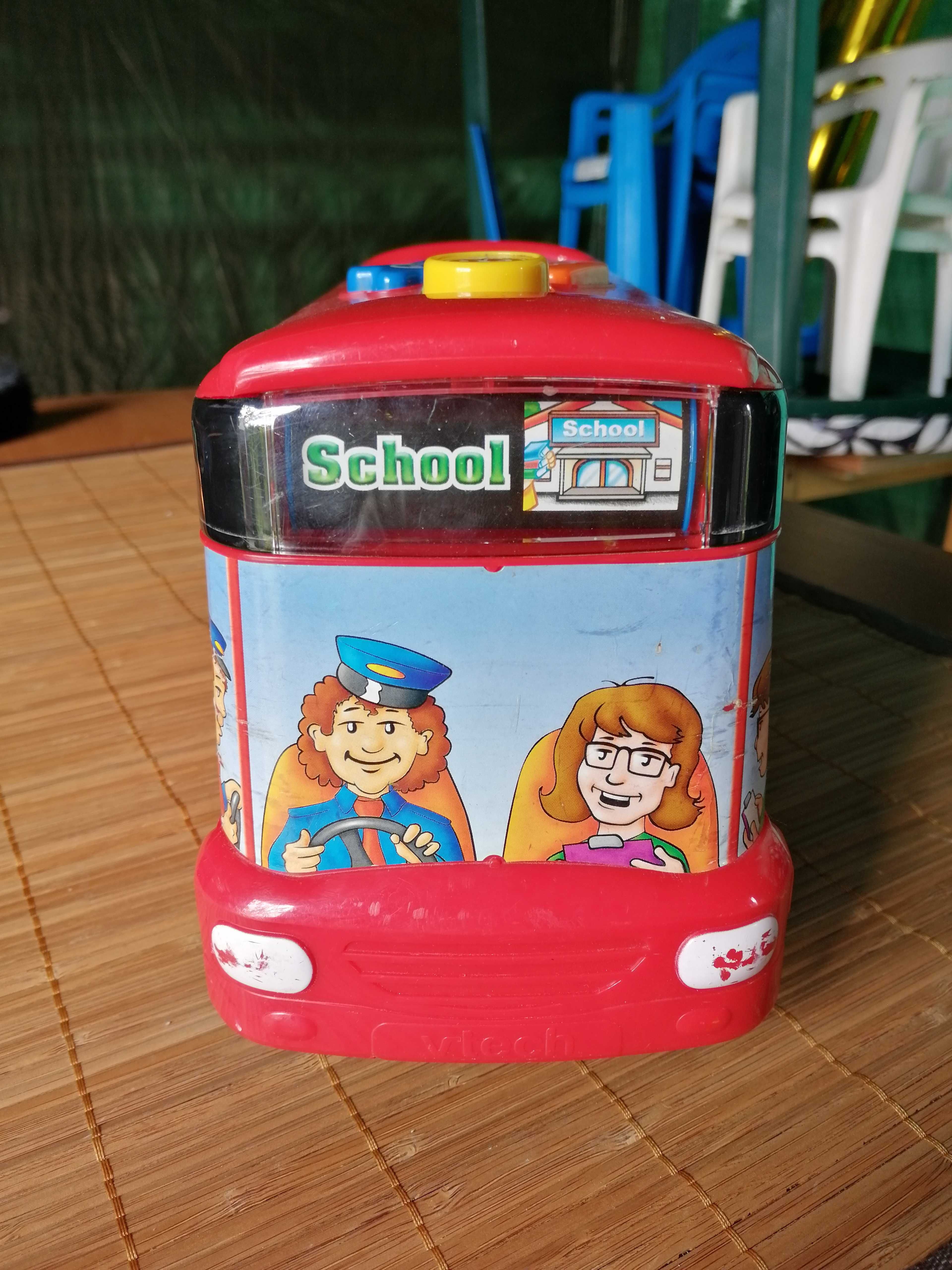 autobus z dźwiękami 30 cm, (język angielski)