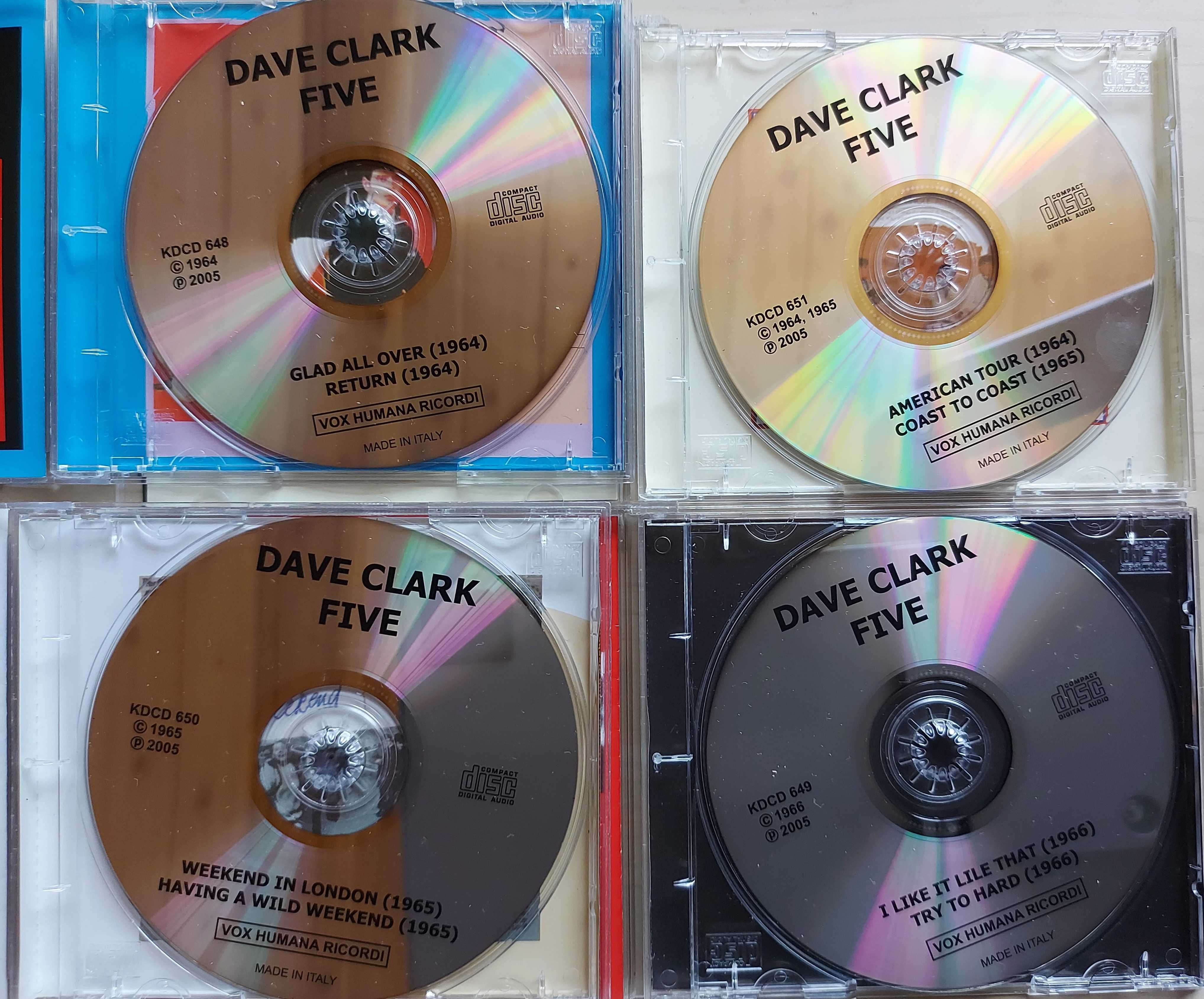 Podwójna płyta CD Dave Clark Five DC5 - The history of Dave Clark Five