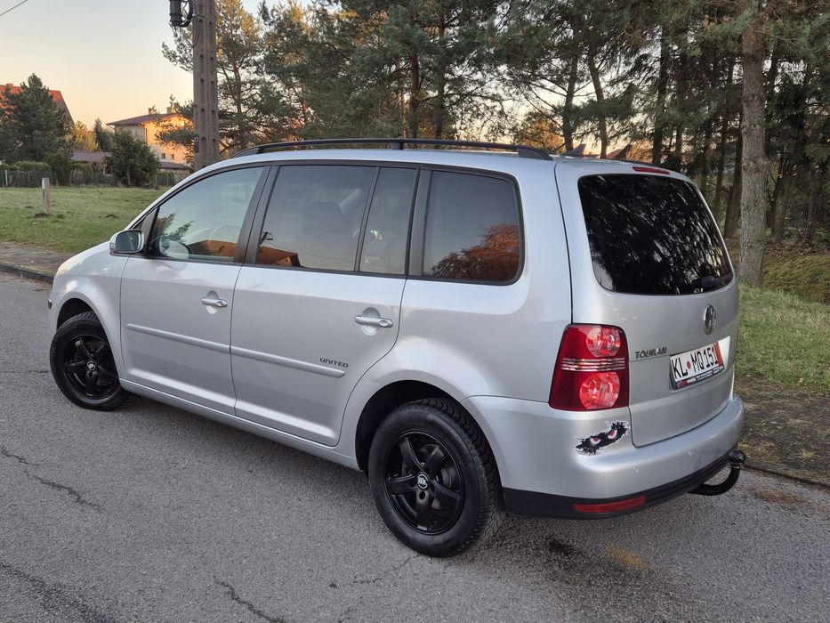 VW TOURAN LIFT 1.9 TDI OPŁACONY Z Niemiec Klima Elektryka Alu Stan BDB