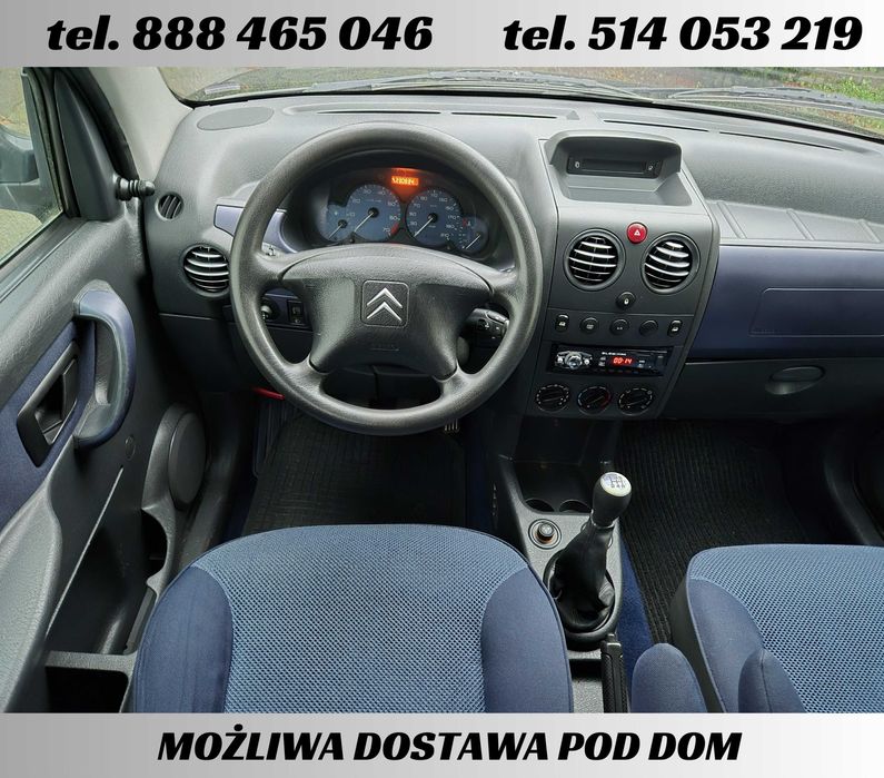 Citroen Berlingo • 1.6 benzyna • 2xdrzwi • sprawna KLIMA • z Niemiec