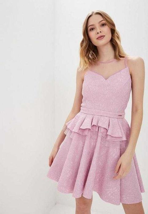 Нова вишукана міні сукня ніжно-рожевого кольору, Love Republic