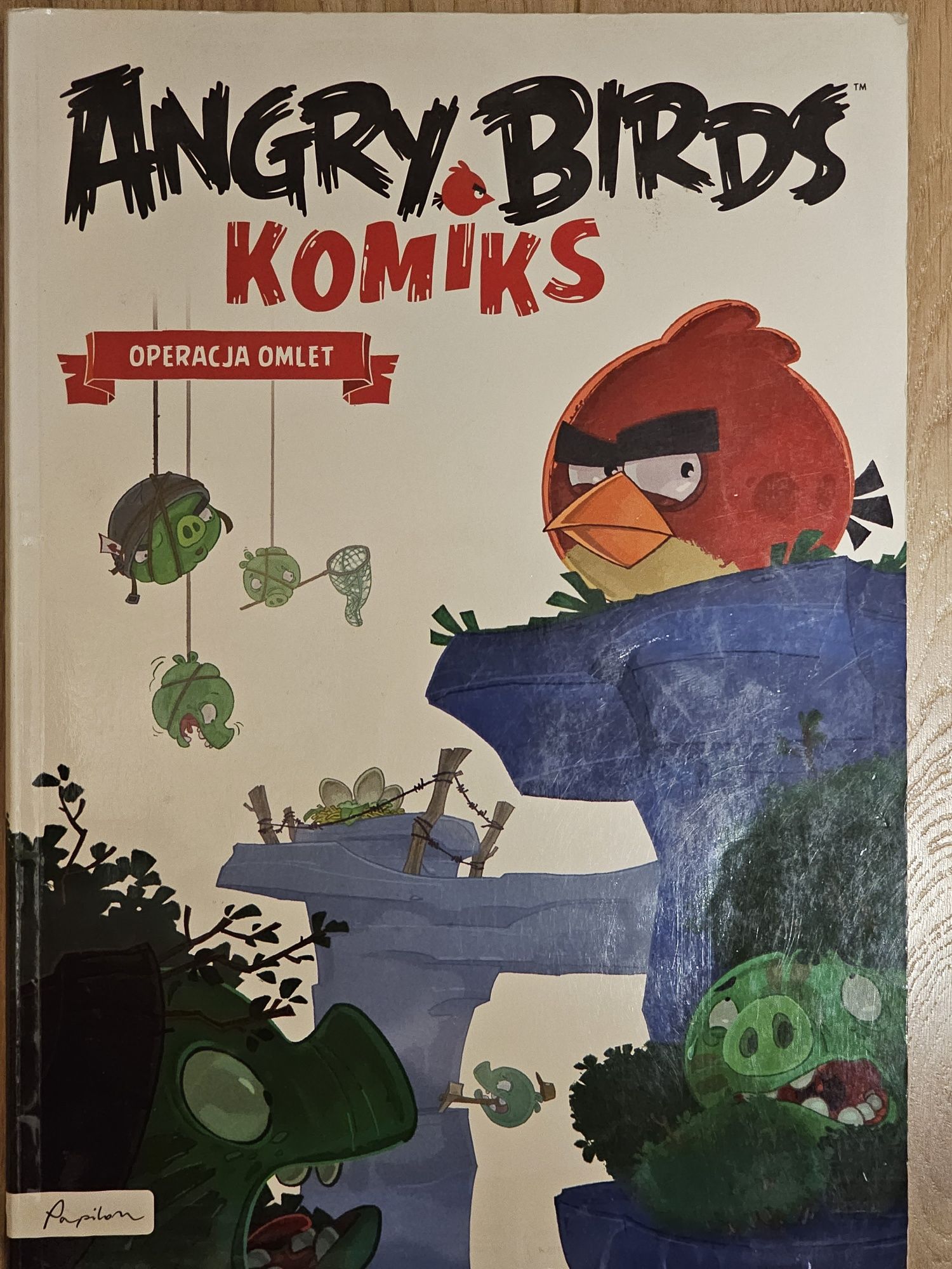 Książki i komiksy Angry Birds dla dzieci